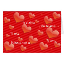 I Love You Greeting Cards