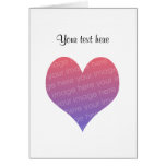 I love you heart photo cards