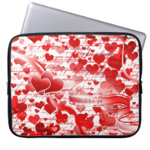 I love you infinitely computer sleeve
