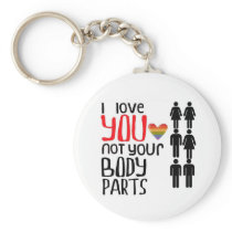 I Love YOU Key Chains
