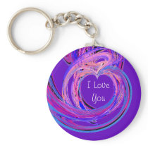 I Love You Key Chain