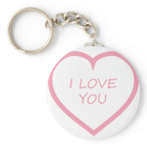 I Love You Keychains