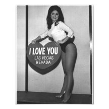 I Love You Las Vegas, Nevada Print Photo Print