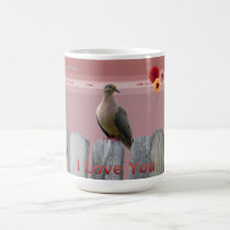 I Love You Love Dove mugs