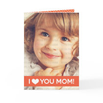 I Love You Mom - Custom Photo