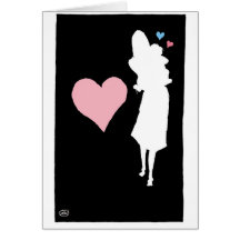 I love you, Mom Greeting Cards