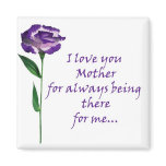 I love you Mom Magnet