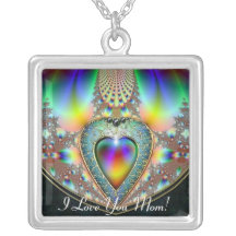 I Love You Mom Necklace