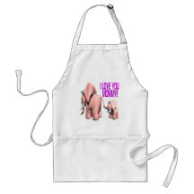 I Love You Mommy Aprons