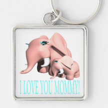 I Love You Mommy Key Chain