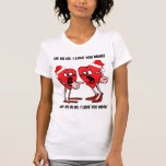 I love you more Christmas T-shirts