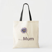 I Love You Mum Bags