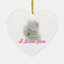 I Love You Ornaments