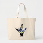 I Love You Planet Earth Bag