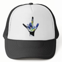 I Love You Planet Earth Hat