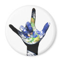 I Love You Planet Earth Magnet