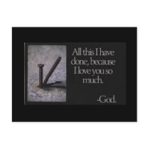 I love you. post card