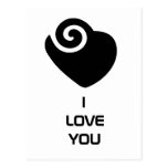 I LOVE YOU POSTCARDS