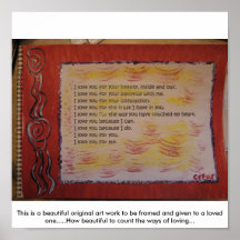 I love You! Print