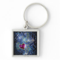 I LOVE YOU / sign language Keychain