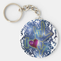 I LOVE YOU / sign language Keychains
