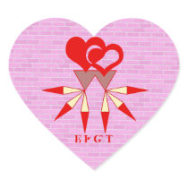 I LOVE YOU HEART STICKER