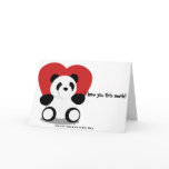 I love you this much greeting card