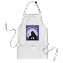 I Love You to the Moon and Back Apron