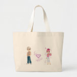 i love you tote bag