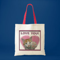 I love you with all meow heart!  Cat bags
