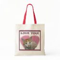 I love you with all meow heart!  Cat bags