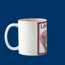 I love you with all meow heart!  Cat mugs