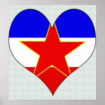 I Love Yugoslavia Print