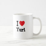 I love Yuri heart T-Shirt Mug
