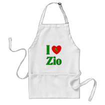 I Love Zio Apron