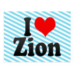 I love Zion postcards