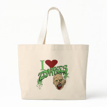 I Love Zombies Bag
