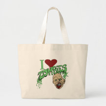 I Love Zombies Bag