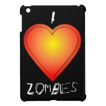 I love Zombies iPad Mini Case