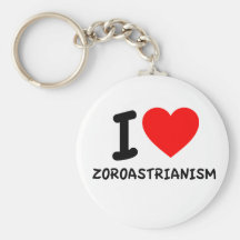 I Love Zoroastrianism Key Chains
