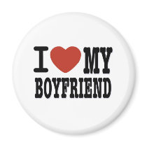 I LOVEMY BOYFRIEND FRIDGE MAGNETS
