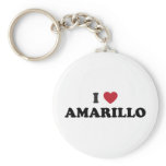 I Lover Amarillo Texas Key Chain