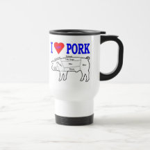 I LUV PORK MUG
