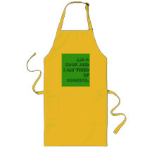 I,m a cook and I am tired of cooking. Apron