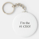 I’m the #1 CEO! Key Chains
