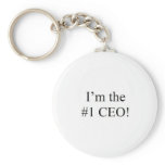 I’m the #1 CEO! keychains