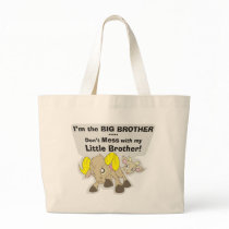 I’m the Big Brother, Don’t Mess my Little Brother Canvas Bag