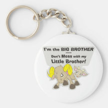 I’m the Big Brother, Don’t Mess my Little Brother Key Chains
