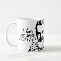 I m'aime du café tasses