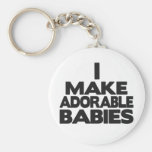 i make adorable babies keychain